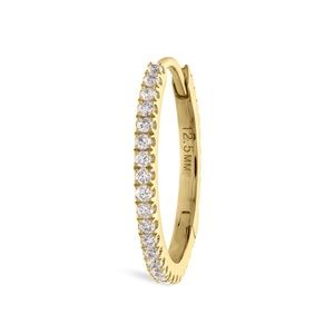 NIB Maria Tash Diamond Eternity Hoop Earring